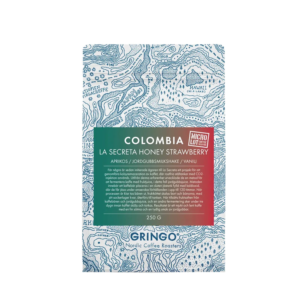 Gringo Colombia La Secreta Honey Strawberry Mikrolot
