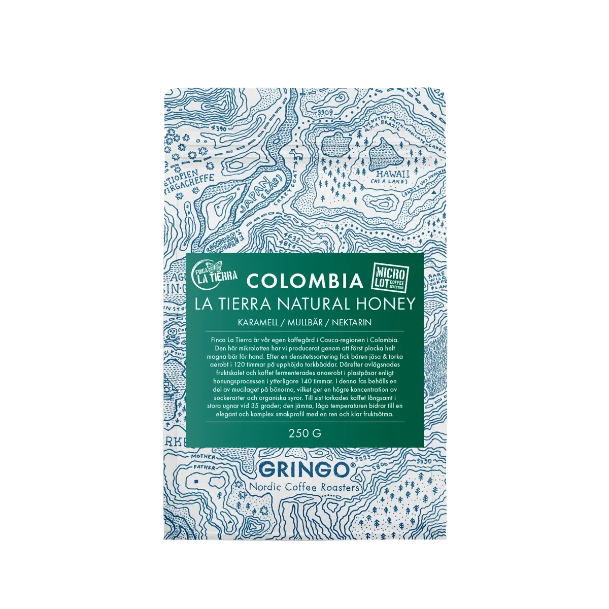 Gringo Colombia La Tierra Natural Honey Mikrolot