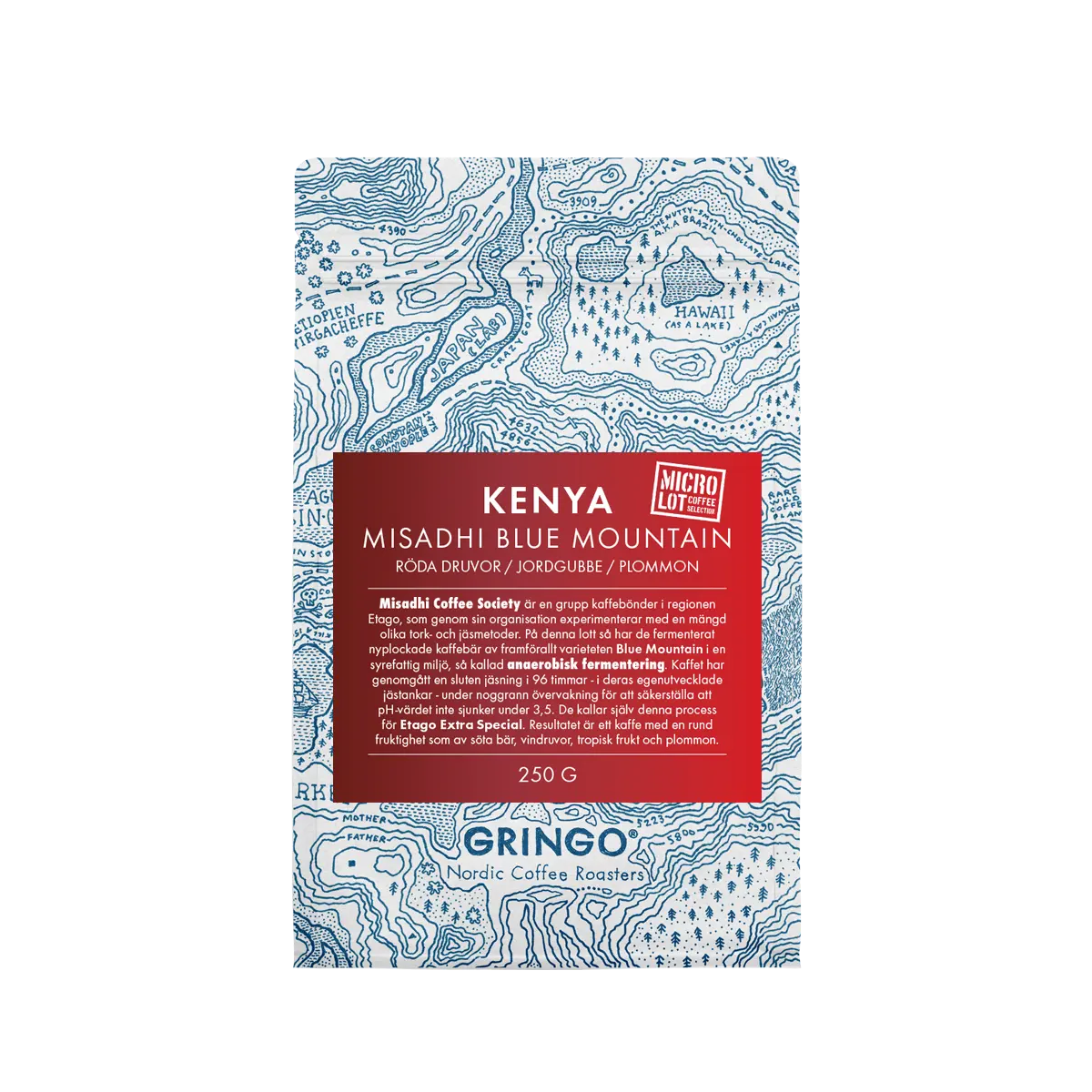 Gringo Kenya Misadhi Blue Mountain Mikrolot