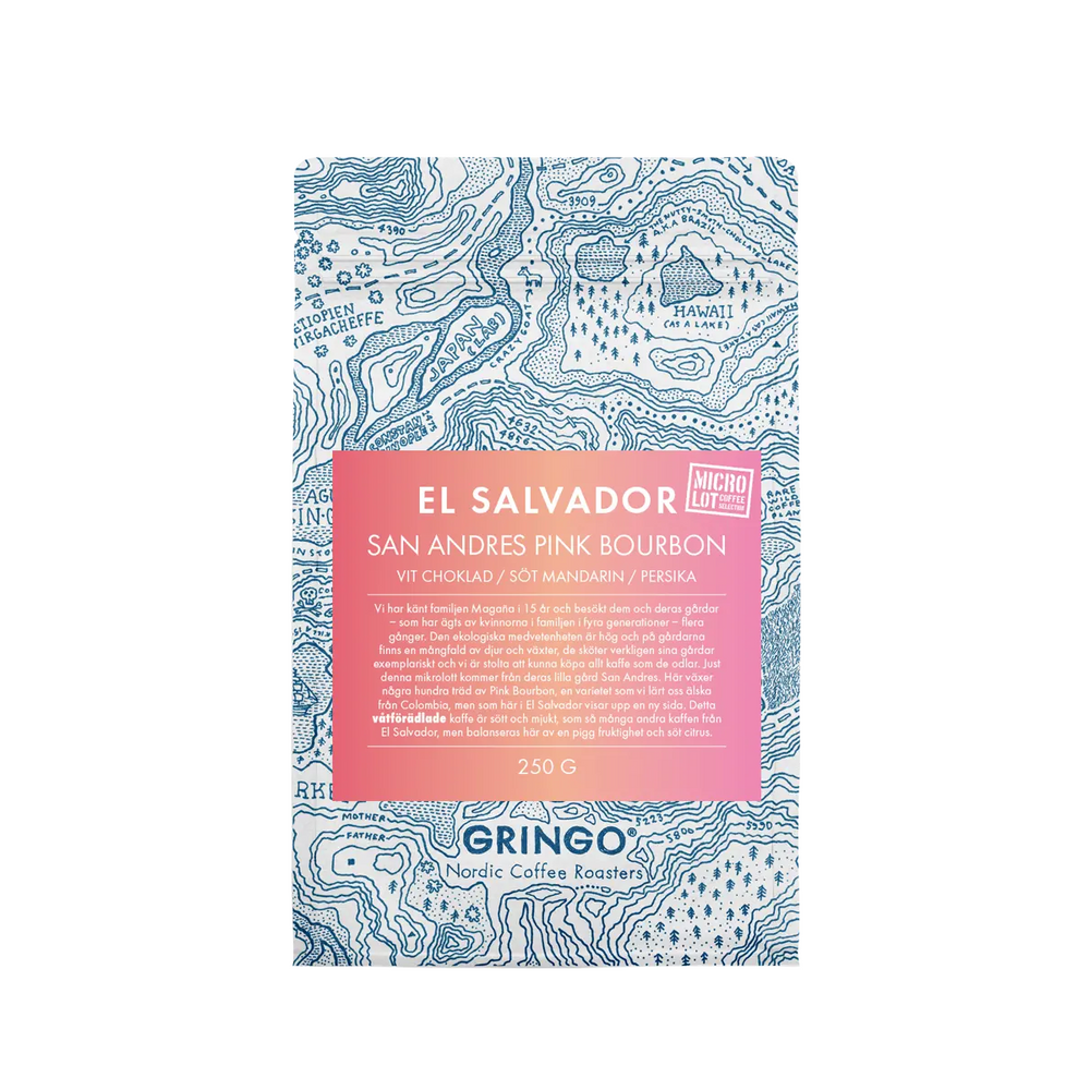 Gringo El Salvador San Andres Pink Bourbon Mikrolot