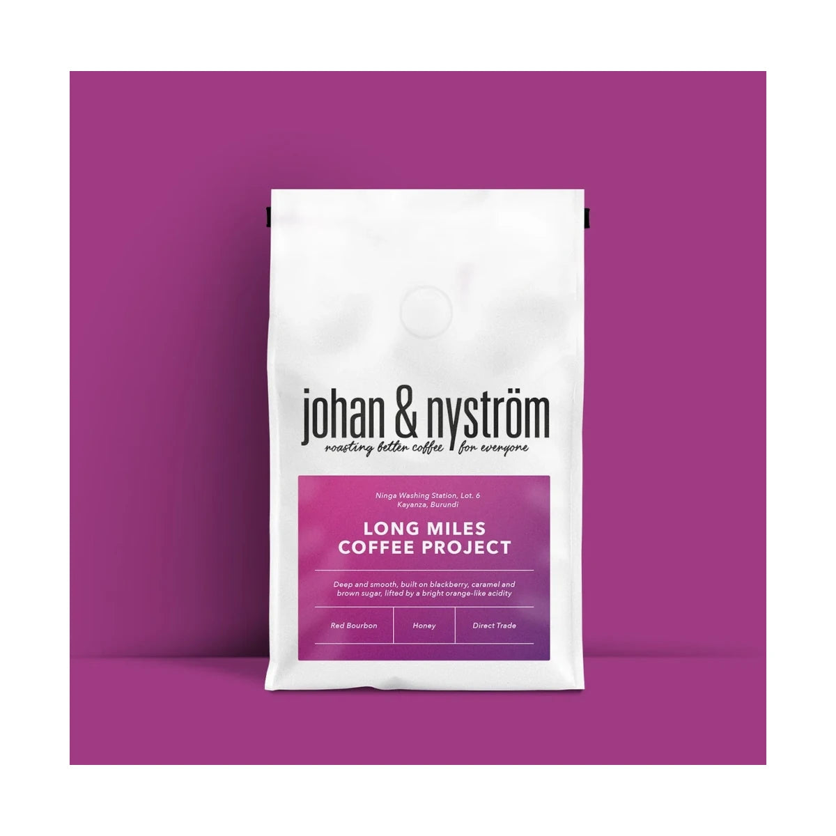 Johan & Nyström Long Miles Coffee Project Burundi Honey