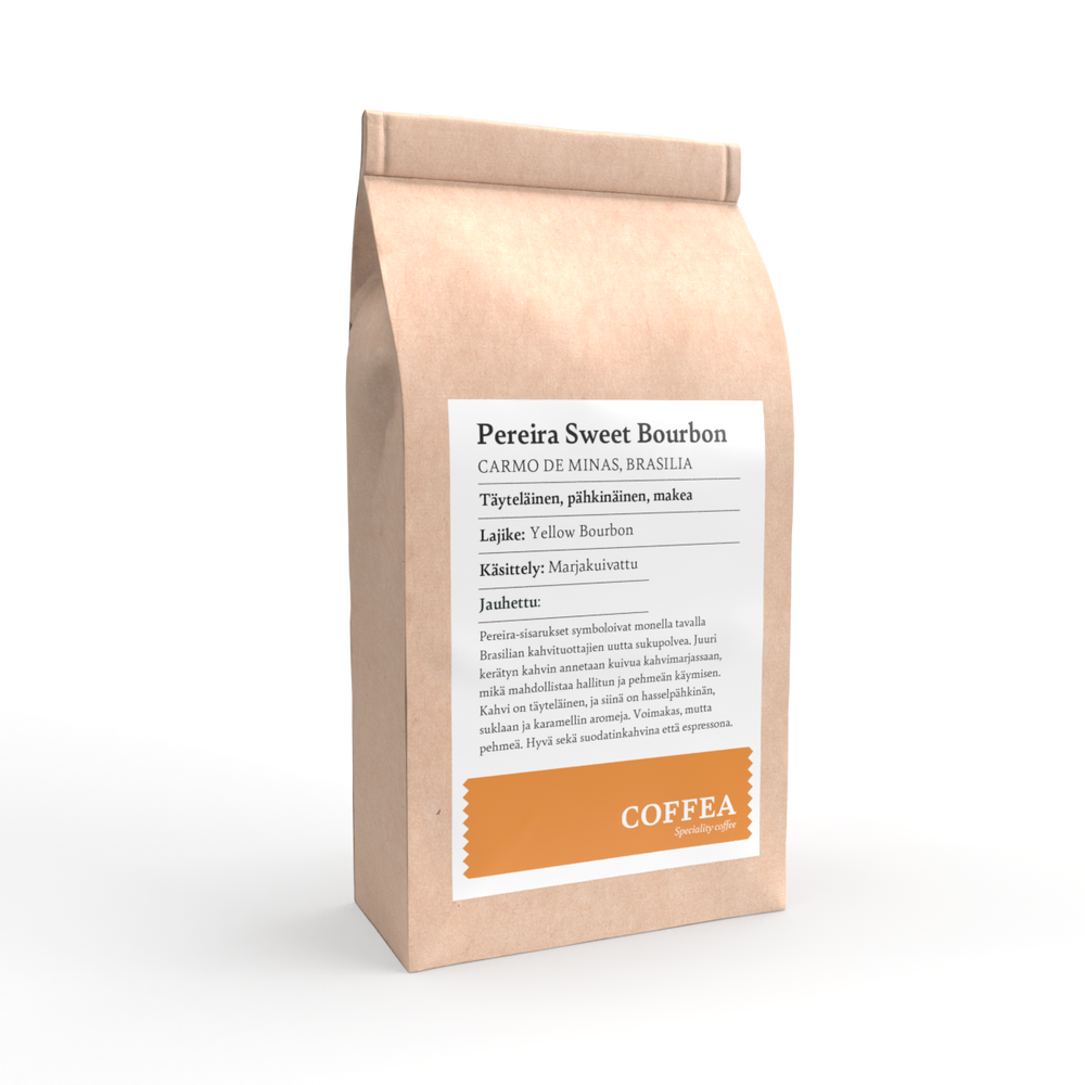 Coffea Brazil Pereira Sweet Bourbon Natural -kahvi