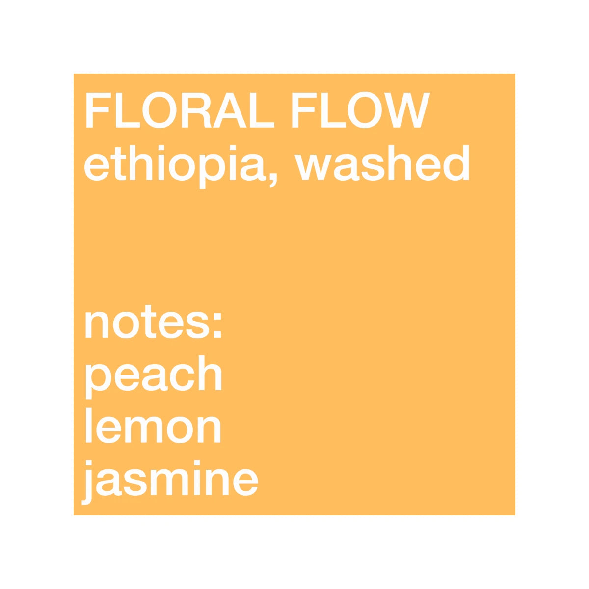 Siemasu Floral Flow, Ethiopia