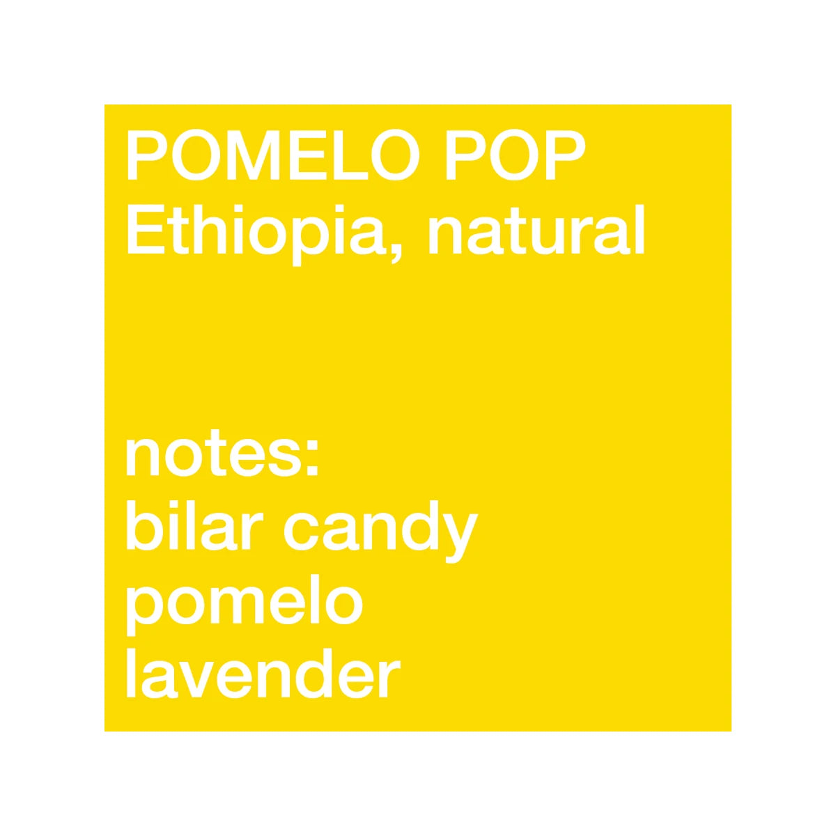Siemasu Pomelo Pop, Ethiopia